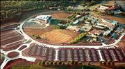 A view of Kansas University's west campus shows the plentiful parking available to students, faculty and staff. A Park & Ride service will travel between the west and main campuses several times an hour during peak-use periods to make west campus parking more convenient.