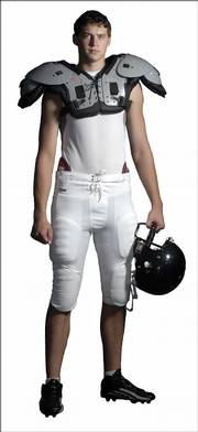 Devon Griffin, Lawrence High junior<br />
Mouthpiece: $60<br />
Under Armour short-sleeve shirt: $35-$75<br />
Under Armour long-sleeve shirt: $50-$75<br />
Under Armour tank top: $50-$75<br />
Under Armour shorts: $50<br />
Cleats: $80<br />
OTHER COSTS<br />
Participation fee: $50<br />
Summer weights: $50<br />
Week-long camp: $25<br />
TOTAL COST: $450-$540