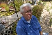 Lawrence resident Scott Henderson, a retired Hallmark Cards employee, says it's getting harder and harder for senior citizens on fixed incomes to keep up with property taxes. He and his wife pay about $200 in property taxes a month on their home, which is more than they spend on groceries.