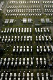 FEMA trailers are being used to house students and faculty at the University of New Orleans. President Bush is in New Orleans today to see the state of recovery efforts one year after the city was ravaged by Hurricane Katrina.