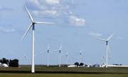 One of the largest wind power installations in the United States is north of Ames, Iowa, off Interstate 80 in Blairsburg, Iowa. Iowa has become the nation's third-leading wind-energy producer, behind Texas and California. Energy officials in Kansas think the state has potential to produce more wind energy than Iowa.