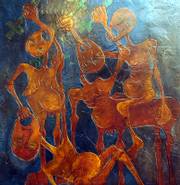 Fito Garche, a Cuban-born painter living in Lawrence, is restarting his art career with a show that starts Friday at Bridge Street Gallery, 315 N. Second St.