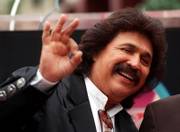 Tex-Mex country singer Freddy Fender is shown in this Feb. 4, 1999, file photo after receiving a star on the Hollywood Walk of Fame in Los Angeles. Fender, the "Bebop Kid," died Saturday. He was 69.