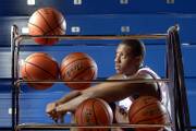 Sophomore guard Mario Chalmers will team with junior Russell Robinson in the Jayhawks' starting backcourt again this season. Chalmers was second on the team in scoring last season and was named Most Outstanding Player of the Big 12 tournament in Dallas.