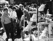 The Maple Leaf Festival draws thousands of people each year to shop for crafts and other items at more than 300 booths. Baldwin's chapter of Business and Professional Women has its booths in and around Baldwin Elementary School Primary Center at Eighth and Chapel streets.