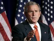 Despite polls showing most Americans are unhappy about the situation in Iraq, President Bush says he won't change the military strategy soon.