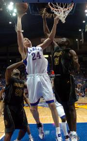 Sasha Kaun (24) started 29 of 33 games last season, but he likely will be pushed for playing time in 2006-07.