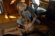 Lawrence resident Tammy McElhinney and her Shar-Pei, Bubba, are back together again after Bubba went missing Oct. 21.