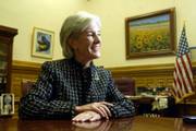Kansas Gov. Kathleen Sebelius has voiced some support for the building of clean coal plants in western Kansas under certain conditions. Sebelius said on Thursday that the plants could help the state's rural economy.