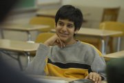 Dravid Joseph, a ninth-grader at West Junior High School, takes part in class Monday. He will shadow state Sen. Marci Francisco on Wednesday in Topeka as part of the first Gifted and Talented Day.