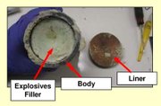 This image provided by the U.S. military shows what officials call "explosively formed penetrators,"or EFPs. U.S. military officials on Sunday accused the highest levels of the Iranian leadership of arming Shiite militants in Iraq with these sophisticated armor-piercing roadside bombs that they say have killed more than 170 troops from the American-led coalition.