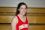 TONGANOXIE HIGH JUNIOR ELIZABETH BASKA missed out on last season's trip to the Class 4A sub-state tournament after tearing the anterior cruciate ligament in her left knee in the final game of the regular season. She has shown no ill effects this winter, averaging 9.7 points and 2.9 assists as the Chieftains have chalked up a 19-1 record entering tonight's sub-state contest against De Soto.