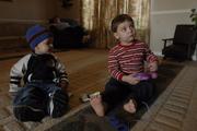 The Woodcock brothers, Ryan, left, two years-old, and Haden, three years-old, both tested high for lead levels in their blood. The Kansas Department of Health and Environment considers anything above five as something to be concerned about and ten and above is lead poisoning. Haden, who was born with a clubfoot, a birth defect, tested the highest with a rating of ten.