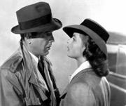 Actor Humphrey Bogart and Swedish-born actress Ingrid Bergman are shown in a scene from the 1943 classic film "Casablanca." Bergman is the subject of the new biography, "Ingrid," by Charlotte Chandler. The book reveals that neither actor originally wanted to star in the now legendary film.