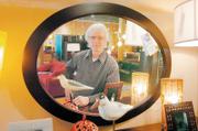 Galen Tarman, owner of Blue Heron, 921 Mass., has been in business for 25 years, despite the rate of retail turnover under way in downtown Lawrence. Blue Heron's main competition has come from stores in the Kansas City area like Crate&Barrel, Pottery Barn and other national names.