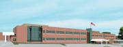 Lawrence Memorial hospital is planning a three-story medical office center on campus, shown here to the left, or south, of the U.S. flag.