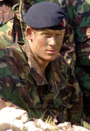 Britain's army chiefs are reportedly reviewing plans to send Prince Harry to Iraq amid fears he could be targeted, officials said Thursday, but friends downplayed warnings he may quit if prevented from going.