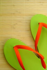 Flip-Flops are still going as a summer fashion favorite after a major revival (from their "thong"-label days) around 2001. The comfortable sandals can go nearly anywhere - except, perhaps, the office.