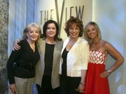 Rosie O&squot;Donnell, second from left, won&squot;t be back on "The View" after seeking an early release from her contract. She&squot;s shown here with co-hosts, from left, Barbara Walters, Joy Behar and Elisabeth Hasselbeck.
