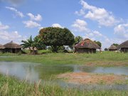 Floodwaters surround Magoro, a town in eastern Uganda. In Magoro, the only way out of town to reach a hospital or market is by helicopter, boat or wading through waist-high water for three miles. Across Africa, torrential downpours and flash floods affected more than a million people across at least 17 countries.