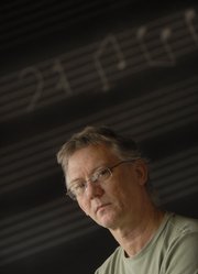 Kip Haaheim, an associate professor of music at Kansas University, has produced a score for the documentary "Fall from Grace."