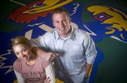 Though twins Ashley and Micah Brown originally came to Kansas University on track scholarships, only Ashley still runs. Micah is a contributing walk-on to the football team.