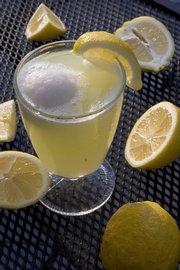THIS Lemonade Float sparkles from added ingredients like seltzer water and lemon sherbet. With thirst-inducing temperatures on the way this weekend, add a variety of ingredients to spice up your favorite summer drink.