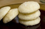 Gluten-free Lemon Olive Oil Cookies are seen in this Thursday, May 8, 2008 photo. These cookies make use of lemon olive oil that produces a cookie that is chewy, tangy and rich in complexity. The Gluten-free flours made from rice, tapioca and almonds used in the recipe are becoming more available in main stream supermarkets.