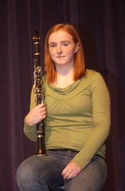 Katie McKeirnan is one of four finalists vying for the opportunity to play with the U.S. Air Force Band. The De Soto High School sophomore will travel to Washington, D.C., next week to audition for the seat.