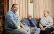 Members of the O'Brien family have experienced two generations of dealing with communications with family serving in the military. George Sr. served in Vietnam and communicated by letter to his wife, Louise. Their son George Jr. served in Panama and Iraq and communicated home with cell phones and computers.