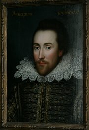 Experts say this portrait, unveiled Monday, is the only picture of William Shakespeare painted during his lifetime — in effect, the sole source of our knowledge of what the famous writer looked like. The portrait has been in private hands for several centuries.