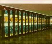 The original Basketball Hall of Fame on the campus of Springfield College in Springfield, Mass., included a room called the “Honors Court,” where hall enshrinees were remembered with 10-foot high Lucite windows.