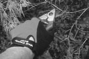 These breathable, soft but durable work gloves were made from a plastic that was recycled from beverage bottles. According to the manufacturer, every recycled glove means one less eight-ounce plastic bottle being tossed into a landfill.