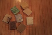 Kris Grinter, of rural Lawrence, makes and sells homemade soaps. Among her varieties: honey almond oatmeal, peppermint, tea green cucumber, lavender and rosemary patchouli.