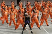An inmate at the island province of Cebu in central Philippines impersonates the late Michael Jackson as he leads in the music icon’s “Thriller” to pay tribute to Jackson on Saturday. More than 1,500 inmates became famous in YouTube with more than 23 million hits after they performed Michael Jackson’s “Thriller.”