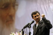 Iranian President Mahmoud Ahmadinejad speaks during a ceremony of judiciary Saturday in Tehran, Iran, in this image issued by the semi-official Iranian Students News Agency.