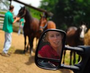 Nora Crist, 21, recently graduated from the University of Delaware’s College of Agriculture and Natural Resources and might be the next generation to run the family farm, Elioak, in Ellicott City, Md. Crist’s farming roots go back to 1797, when her mother’s family settled in Howard County, Md.