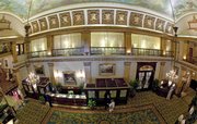 This is the lobby of the historic Pfister Hotel, in a photo taken Tuesday. Some say the upscale digs are haunted.