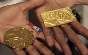 Tyshawn Taylor and Danielle McCray were part of a presser on Wednesday at Hadl Auditorium showing off their gold medals they won at this summer's World Championships.