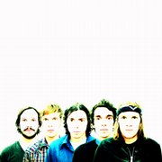Tommy Ferrari and the Future Motor Machines are (L to R): Nate "Daniel Poinsettia" Burian, Mike "Rory Borealis" Teeter, Austin "Selch O&squot;Cannon" Doores, Brody "Ernie Early" Doores, and Kyle "Tommy Ferrari" Jones.