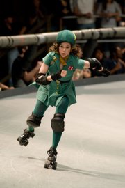 Ellen Page stars as an indie-rock loving misfit who finds a way of dealing with her small-town Texas misery after she discovers a roller derby league iin "Whip It."