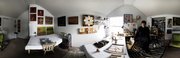 Lawrence artist Malissa Martin-Wilke finds the space to create in what might otherwise be a spare bedroom at her home.