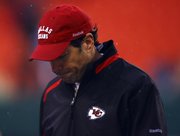 Chiefs coach Todd Haley walks off the field following a 37-7 loss to San Diego on Sunday, Oct. 27, 2009, in Kansas City, Mo.