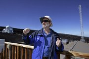 Dr. John Barnes is a scientist and station chief for the Mauna Loa Observatory atmospheric research facility in Hawaii. The observatory sits on the north flank of Mauna Loa volcano at an elevation of 11,141 feet above sea level. The facility has been studying atmospheric change since the 1950s.