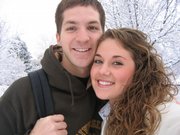 John Jones and his wife, Emily Dawn Jones, are pictured in this undated family photo provided Thursday. John Jones, 26, of Stansbury Park, died Thursday after he became stuck upside-down in Nutty Putty Cave, a popular spelunking site about 80 miles south of Salt Lake City.