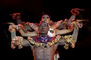Cabaret dancers perform at a gala celebrating Tropicana nightclub’s 70th anniversary Monday in Havana.