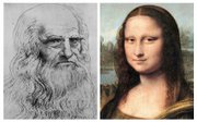 Italian scientists are seeking permission from French authorities to dig up Leonardo Da Vinci’s body to conduct testing to determine whether the Mona Lisa, right, was actually a self-portrait, left, in disguise.