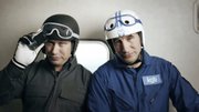 This image provided by KGB shows part of a television ad featuring actor brothers Stephen Baldwin, left, and William Baldwin, scheduled to air during the 2010 Super Bowl.