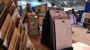 The Kring’s Interiors booth at the 2010 Lawrence Home Show featured a variety of flooring, including Corboo, which incorporates the best features of both sustainable cork and bamboo.
