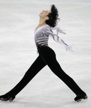 USA’s Johnny Weir performs his free program during the men’s figure skating competition Thursday at the Vancouver 2010 Olympics in Vancouver, British Columbia.